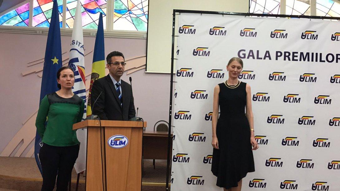Moldova Uluslararası Özgür Üniversitesi (ULİM) Ödül Töreni Galasında Üniversite Yönetimi ve Öğrencilerle Buluştuk