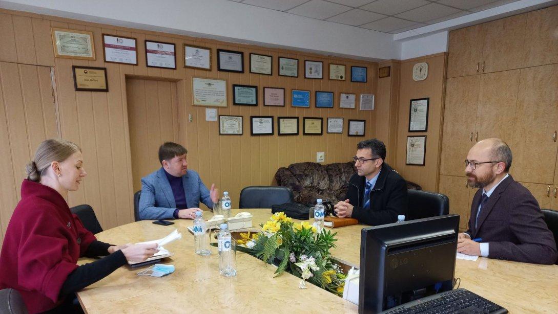 Uluslararası Özgür Moldova Üniversitesi (ULİM)  Rektörü Sayın Ilian GALBEN'i Ziyaret