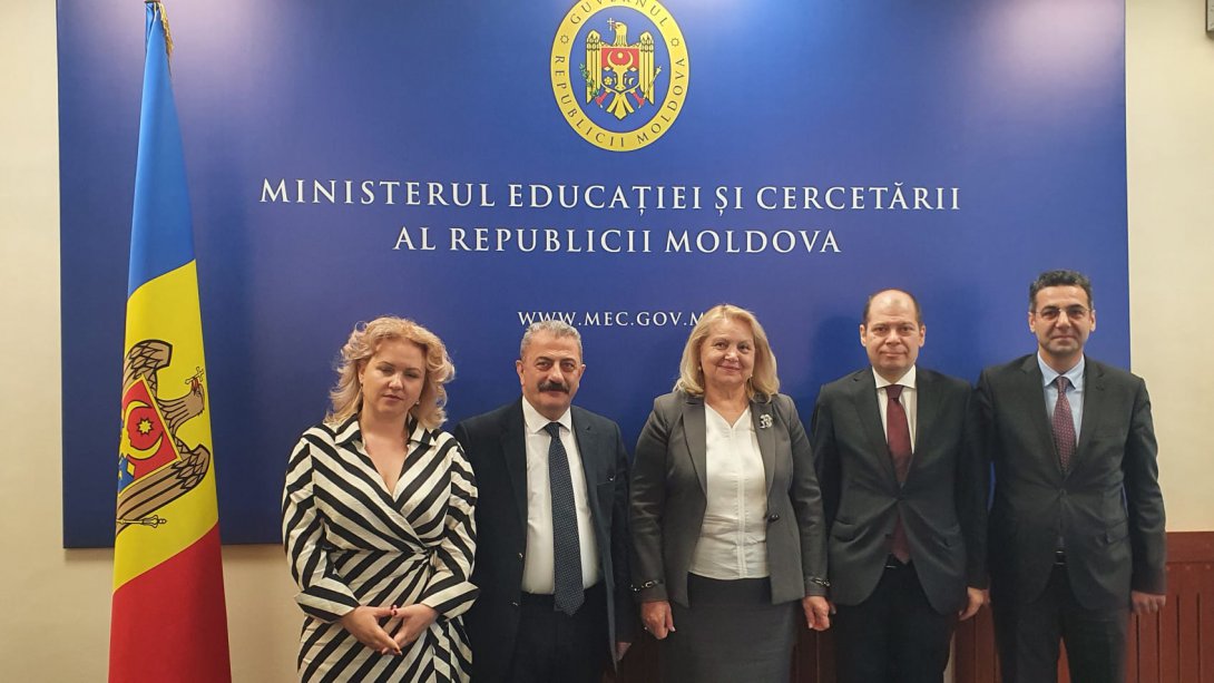 Türkiye Bursları Tanıtımı Moldova Eğitim ve Araştırma Bakanlığı Ziyareti ile Devam ediyor