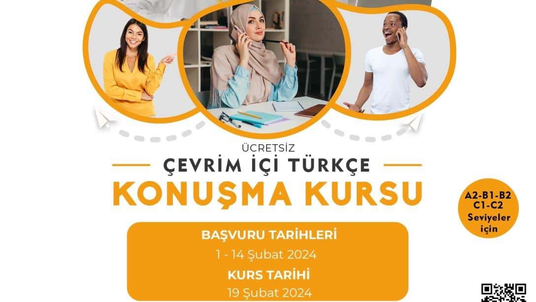 Yunusemre Enstitüsü Çevrim İçi Türkçe Konuşma Kurslarımız Başlıyor!